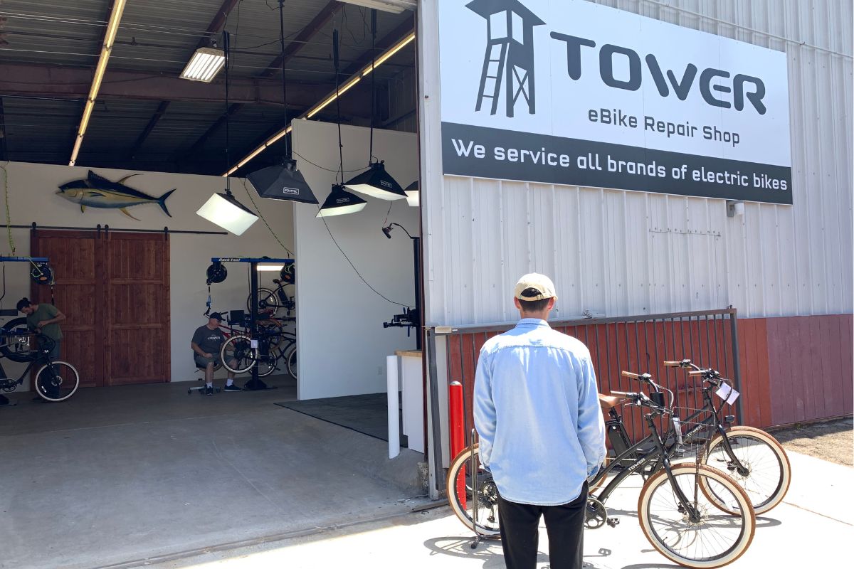 Electric bikes repair 2025 service near me